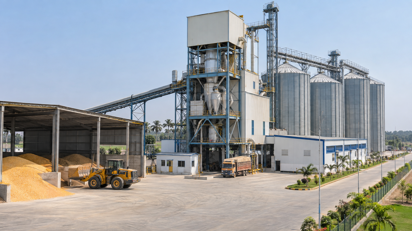 Animal feed production