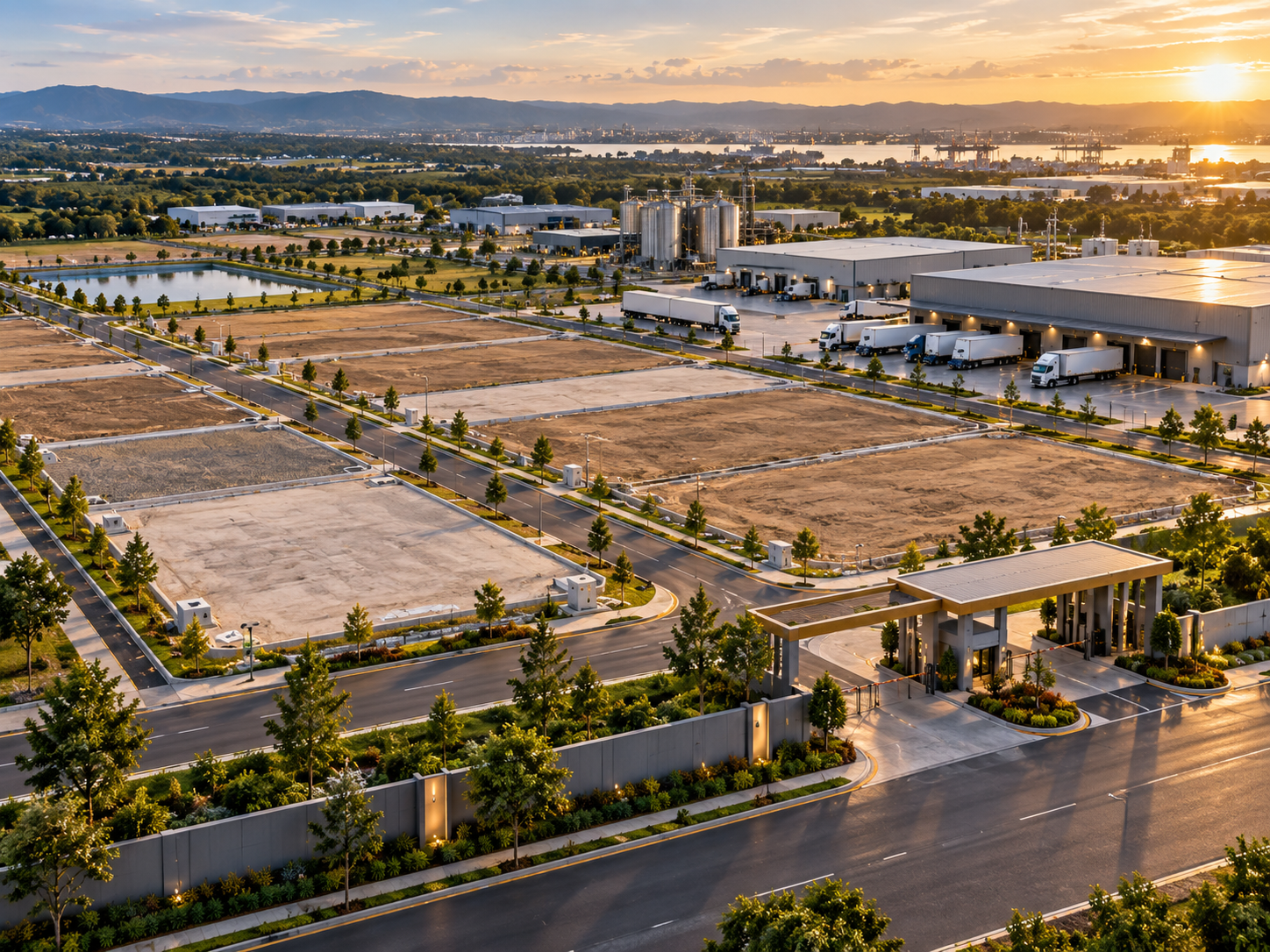 Agro-commercial land