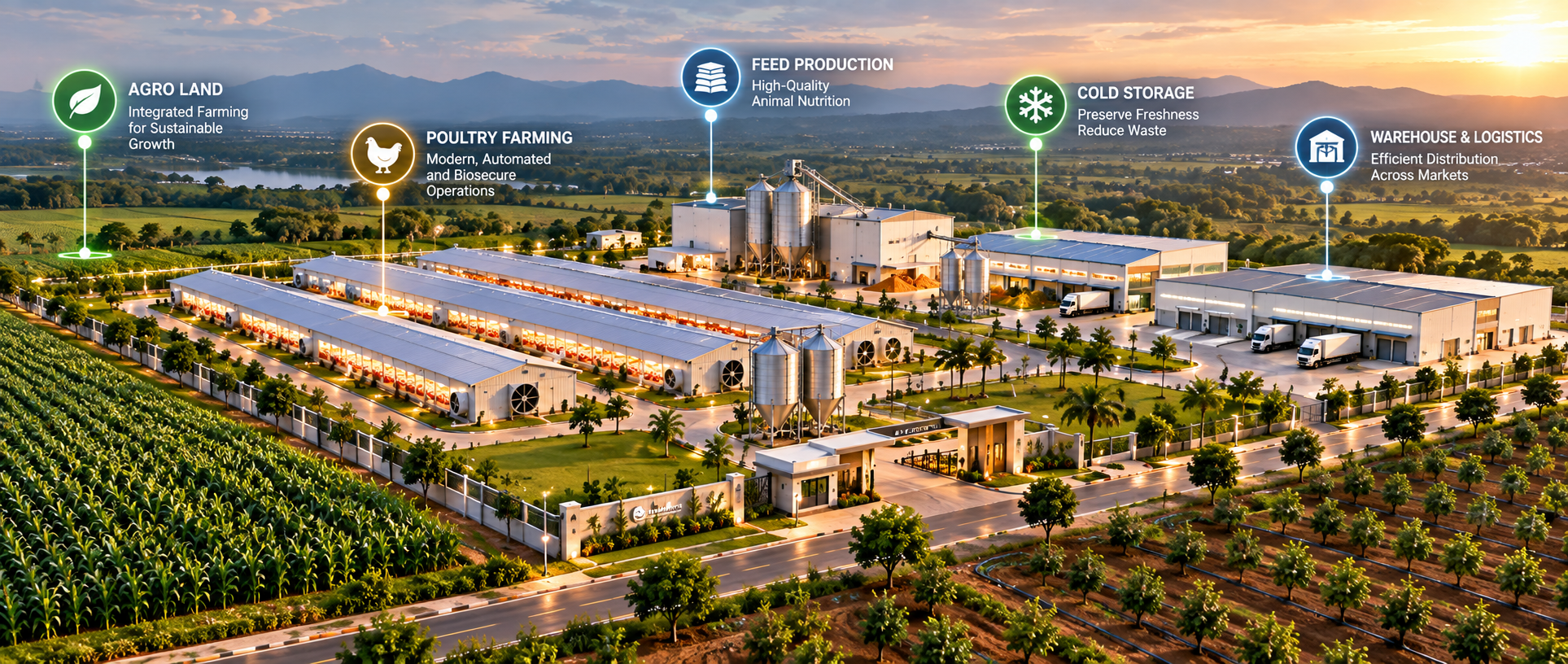Agro-commercial land