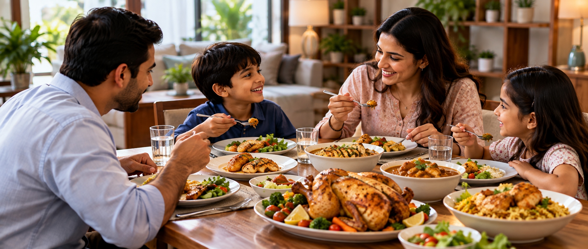 Family meal and everyday food demand