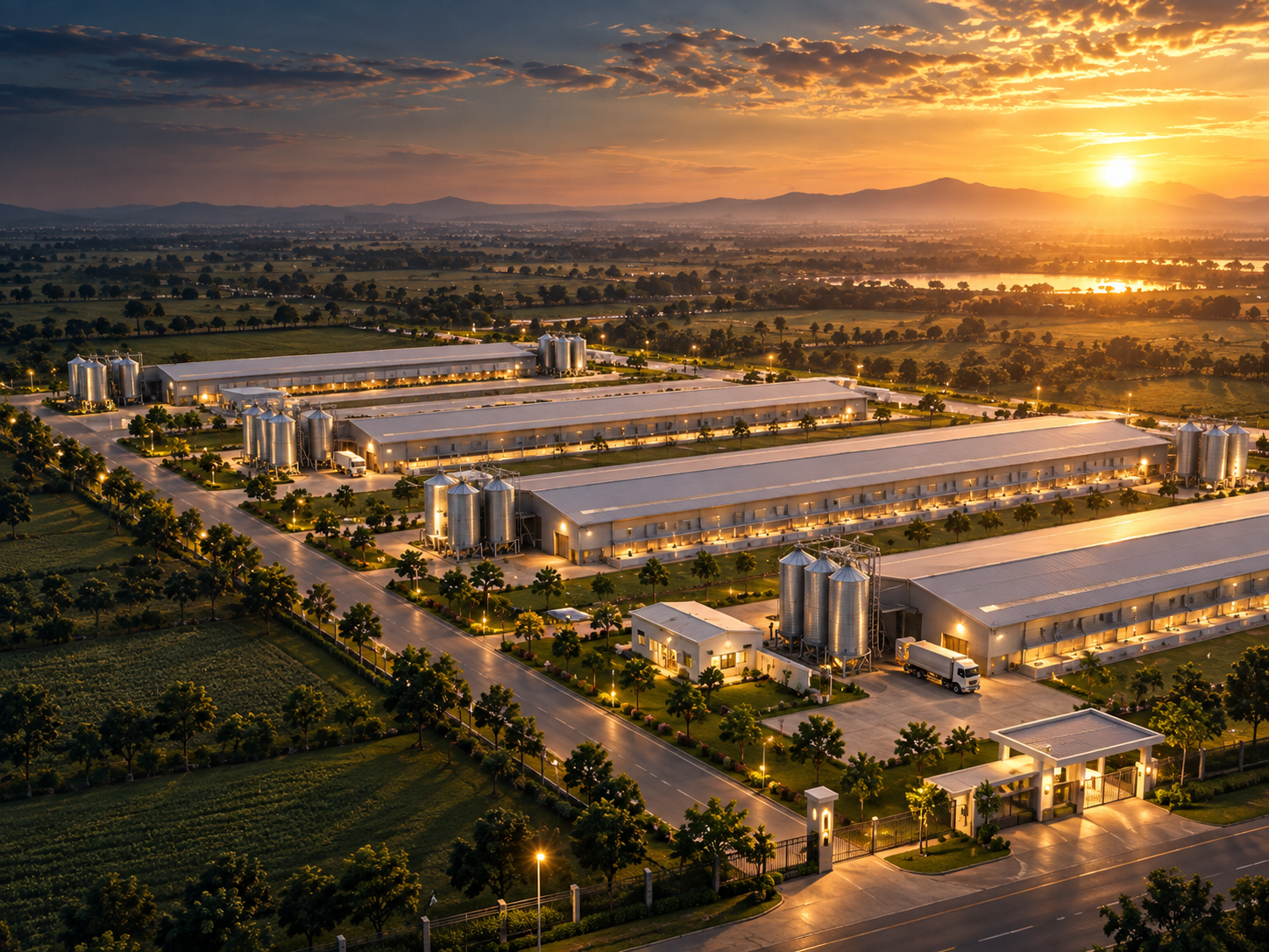 Productive commercial infrastructure
