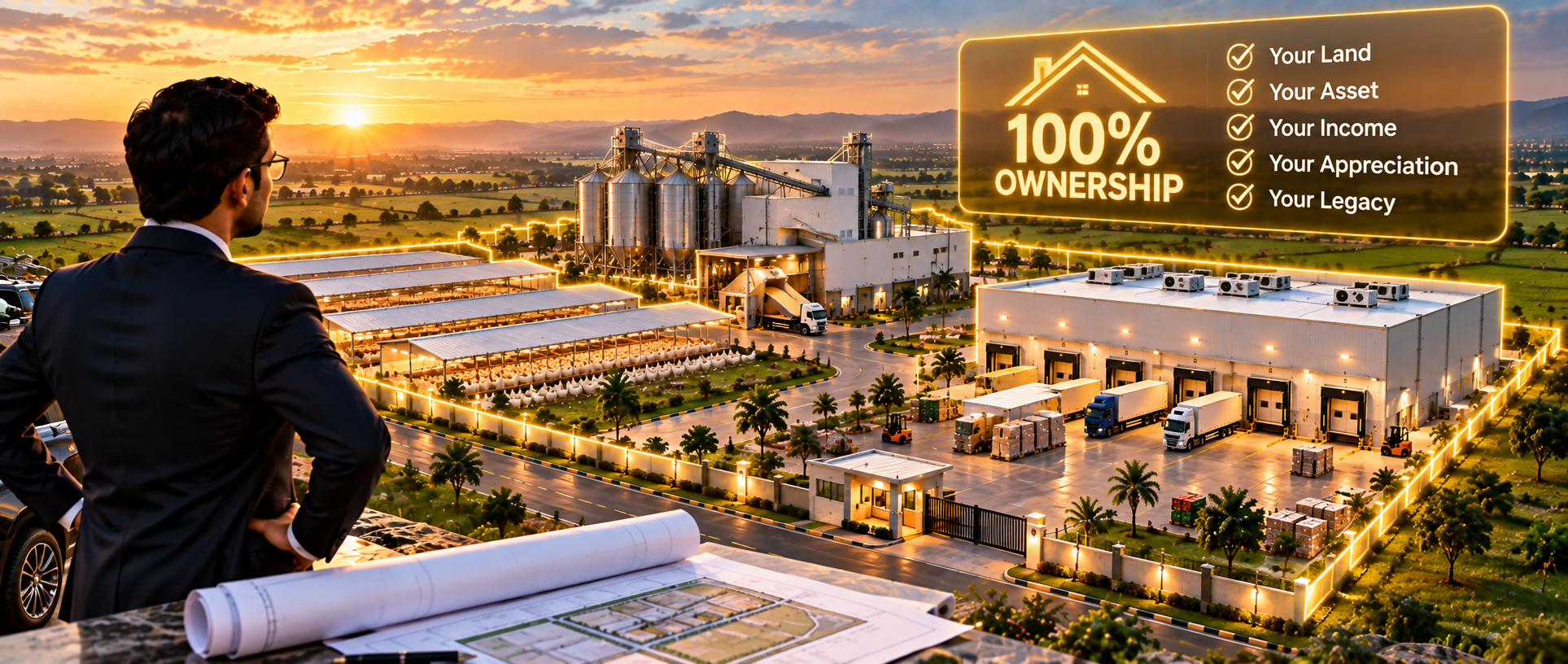 Investor ownership of productive asset