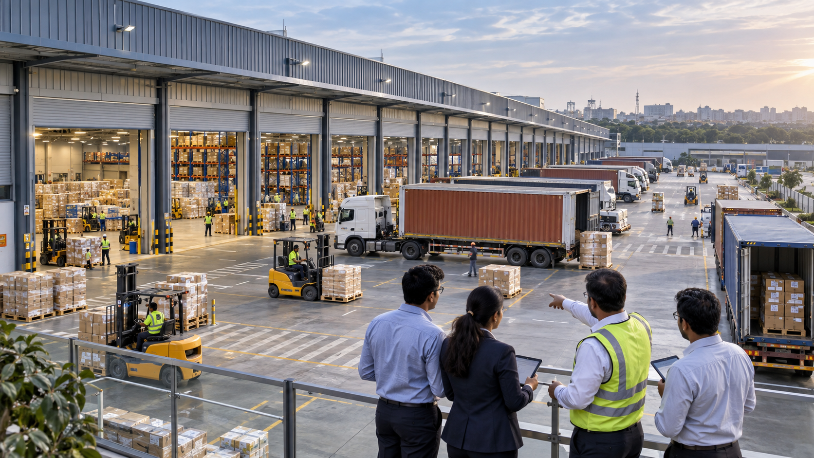 Warehouse and logistics facility