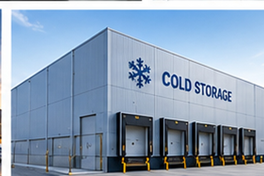 Modern cold storage facility