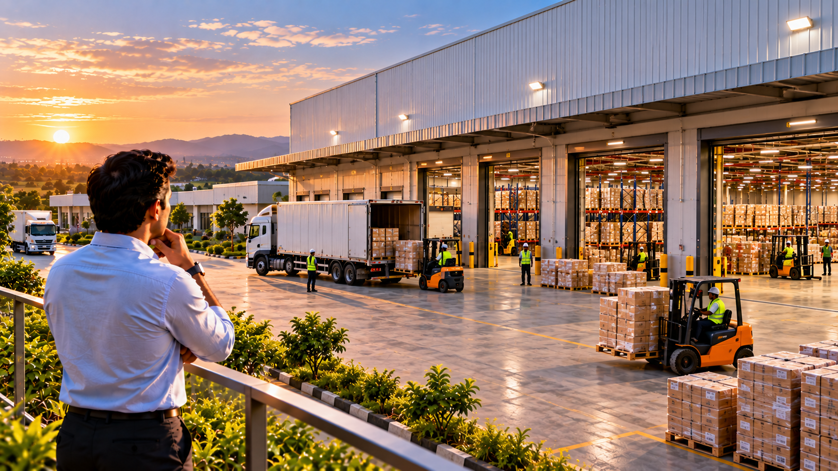 Income generating assets - warehouse and logistics property