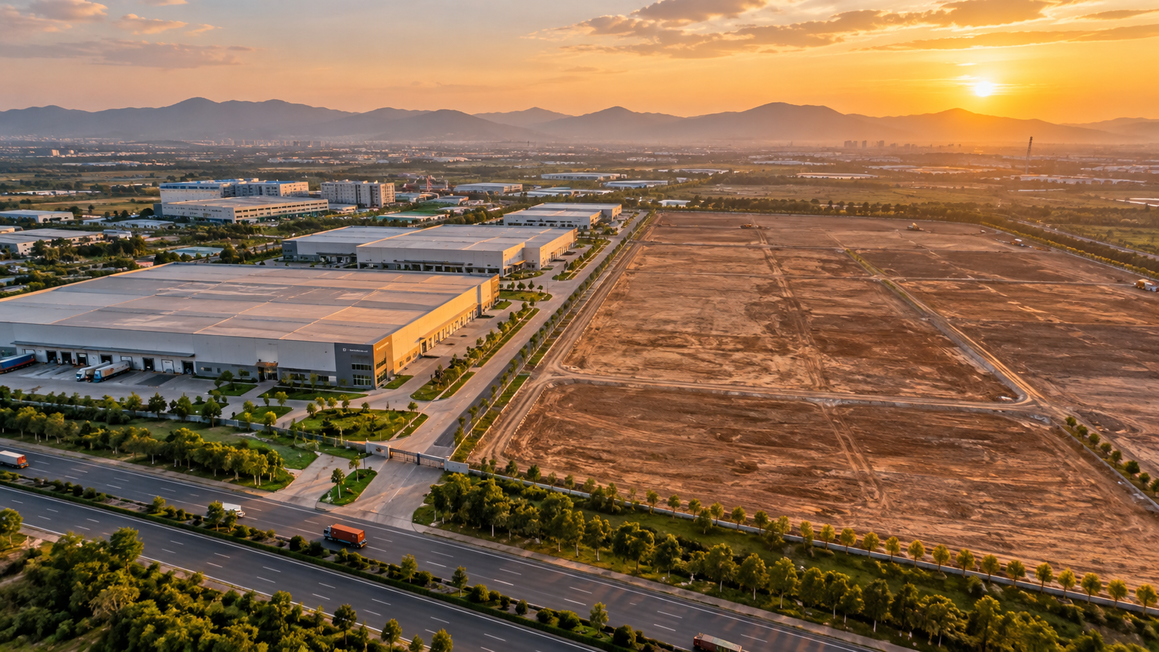 Productive land and infrastructure