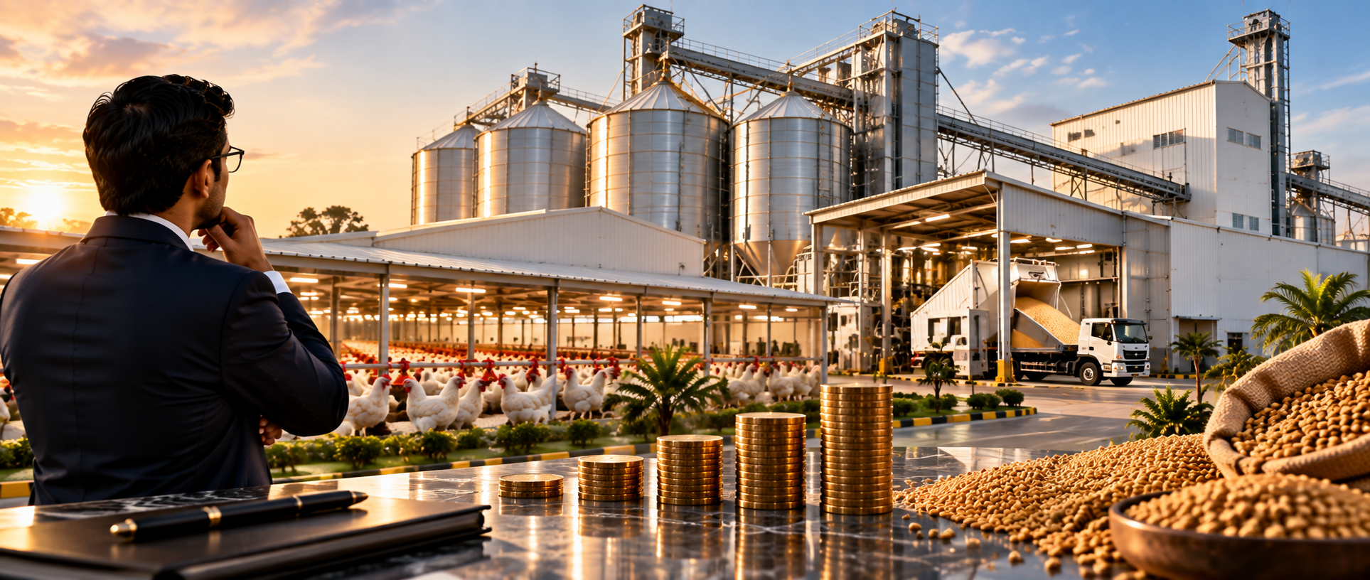 Animal feed production