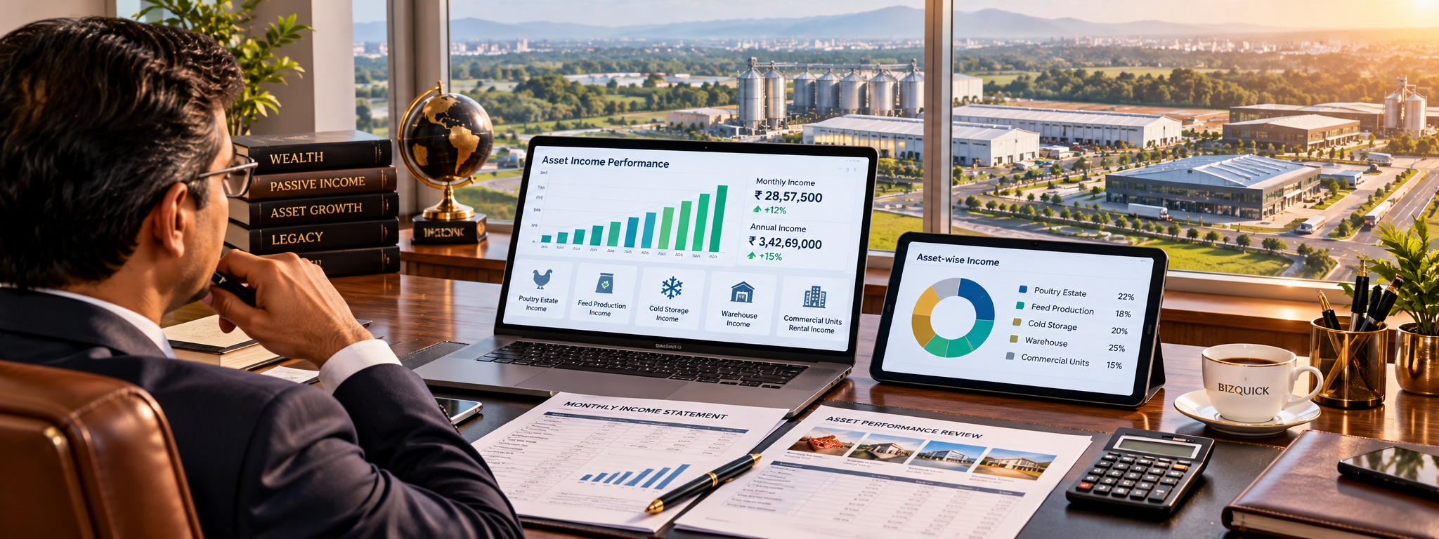 Financial performance and asset income review
